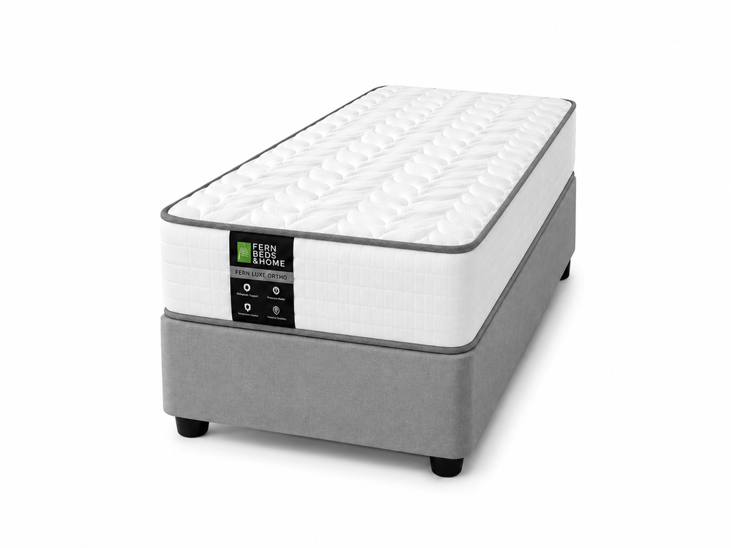 Fern Luxe Orthopaedic Mattress- Firm Bonnel spring mattress. From R1,999. 5-Year Warranty. Free JHB Delivery. In Stock