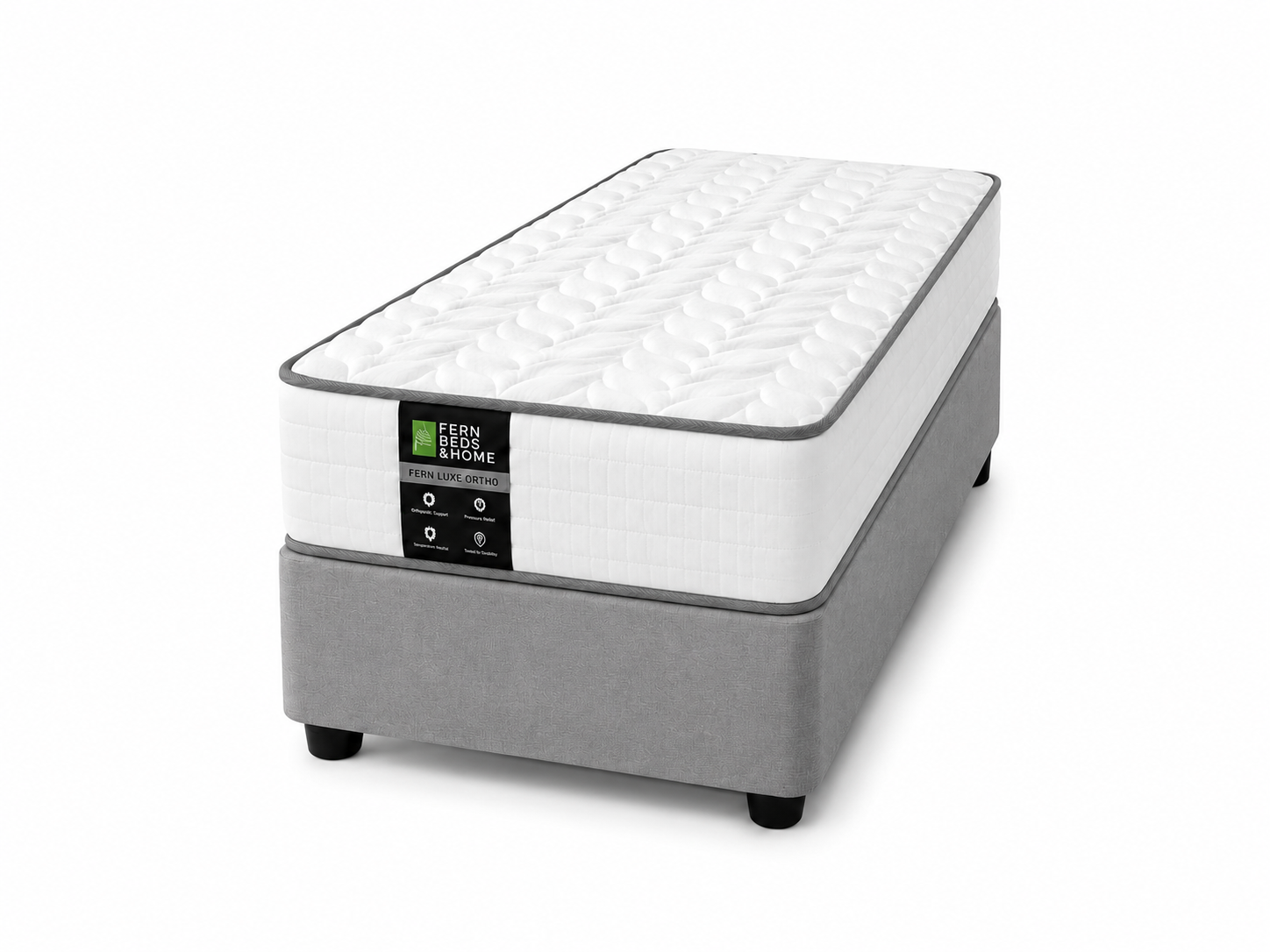 Fern Luxe Orthopaedic Mattress- Firm Bonnel spring mattress. From R1,999. 5-Year Warranty. Free JHB Delivery. In Stock