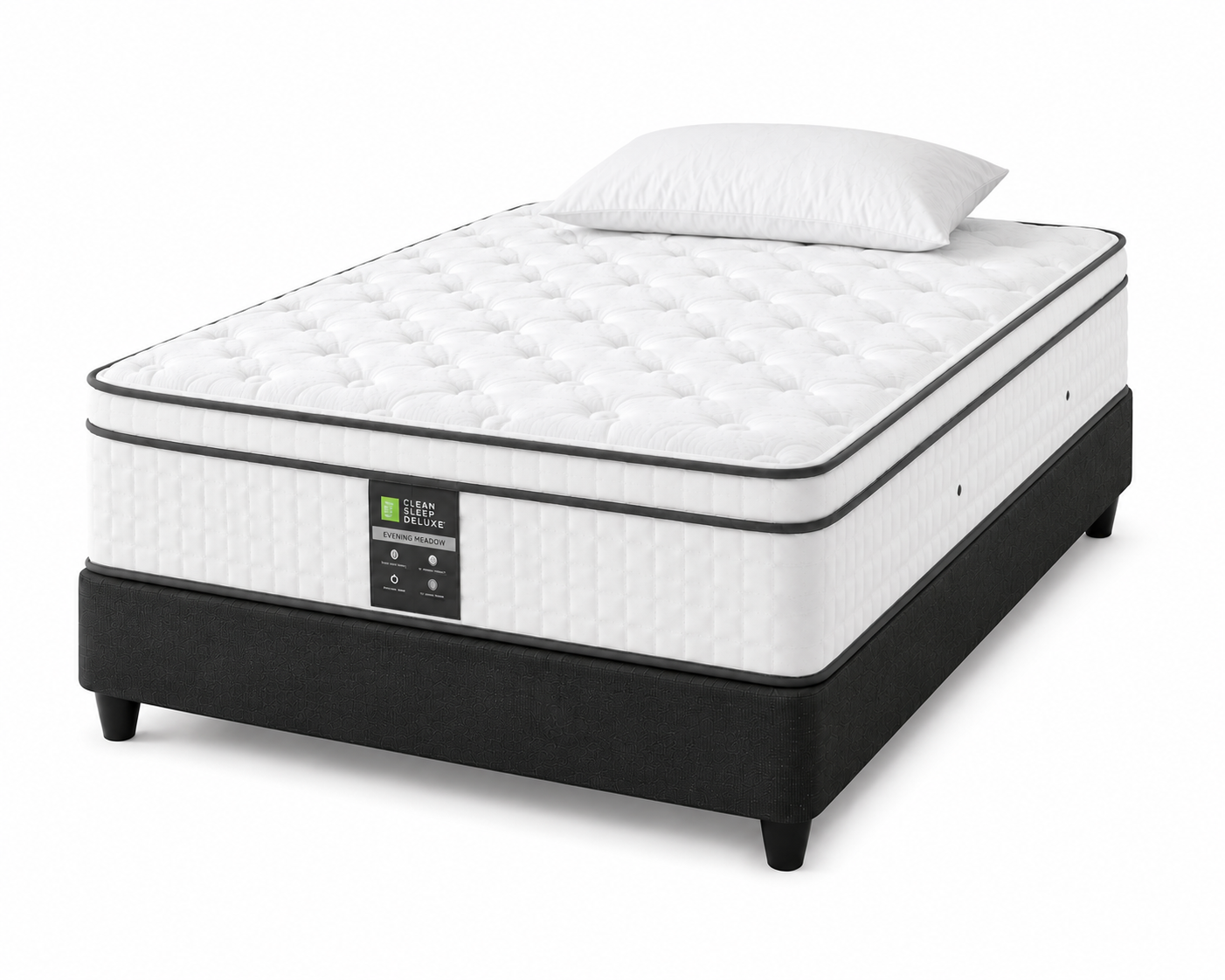 Luxury Hybrid Comfort with Plush Pillow Top Support