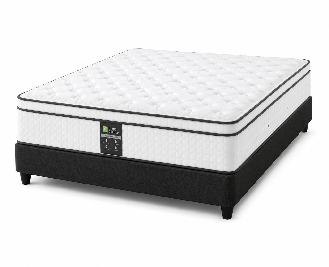 Luxury Hybrid Comfort with Plush Pillow Top Support