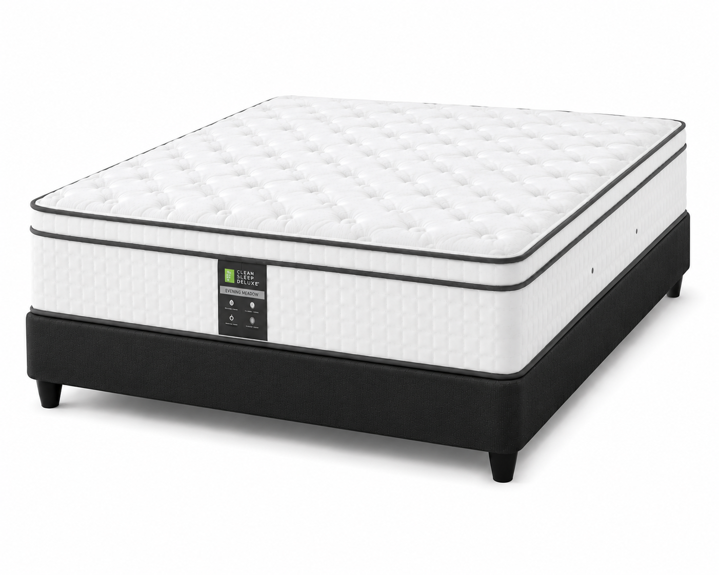 Luxury Hybrid Comfort with Plush Pillow Top Support
