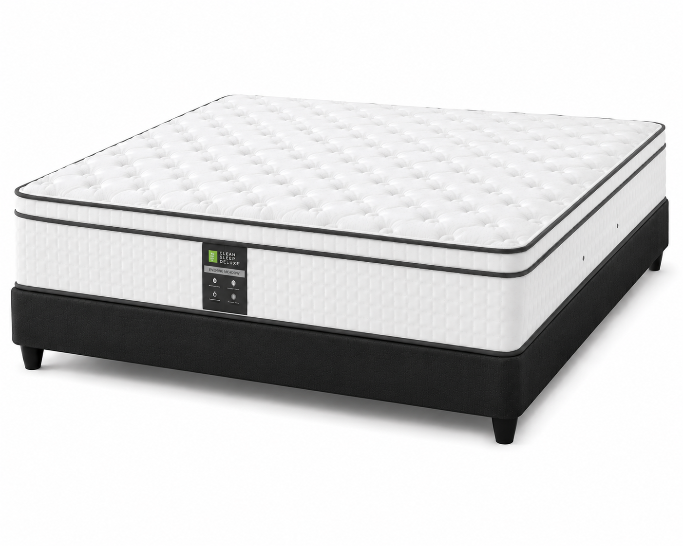 Luxury Hybrid Comfort with Plush Pillow Top Support