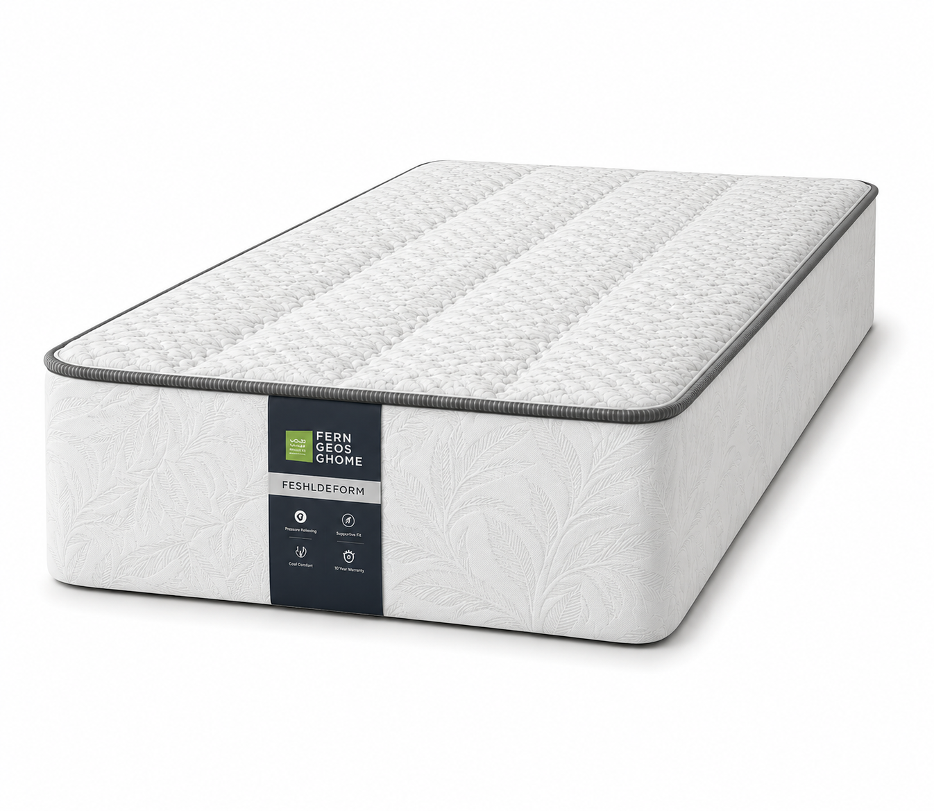 Fern Luxe Memory Foam Mattress-Cooling gel memory foam. From R4,299. 10-Year Warranty. Free JHB Delivery. In Stock.