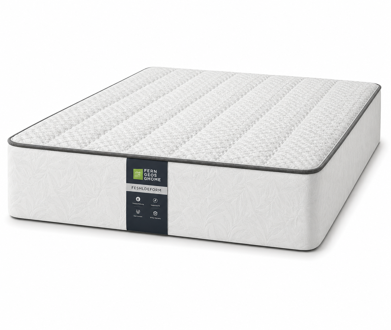 Fern Luxe Memory Foam Mattress-Cooling gel memory foam. From R4,299. 10-Year Warranty. Free JHB Delivery. In Stock.