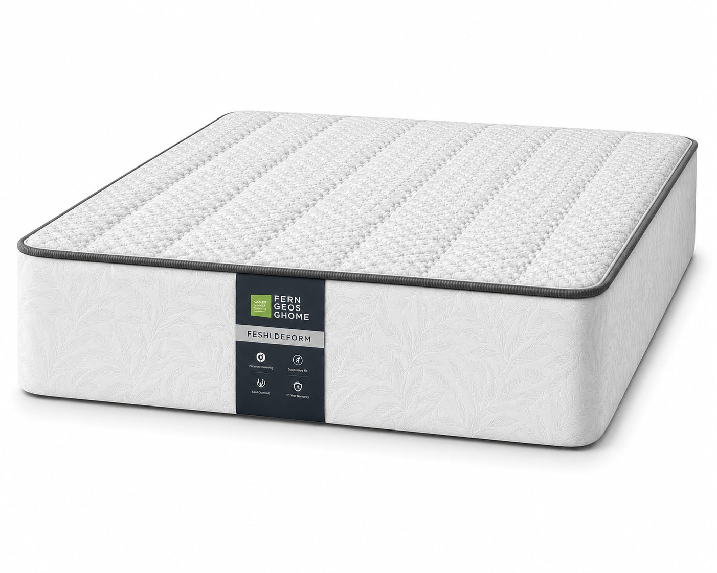 Fern Luxe Memory Foam Mattress-Cooling gel memory foam. From R4,299. 10-Year Warranty. Free JHB Delivery. In Stock.