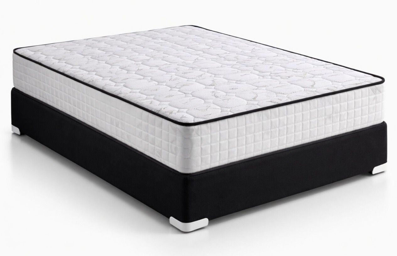 Fern Luxe Memory Foam Bed Set